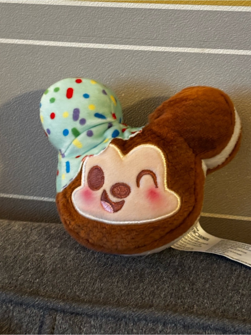 Disney - Mint Dipped Mickey Ice Cream Sandwich Munchling